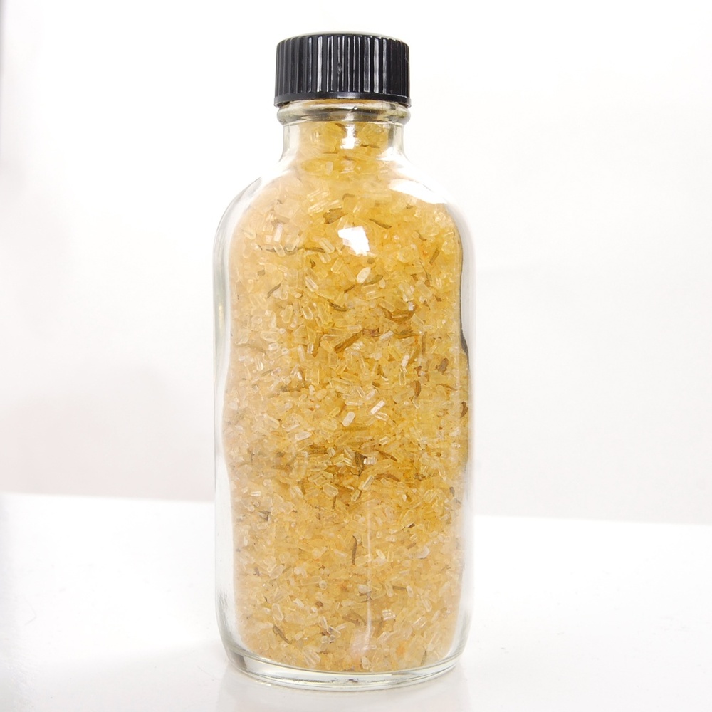 Natural Bath Salts - Turmeric, Lemongrass, Thyme - Picture 2 of 4